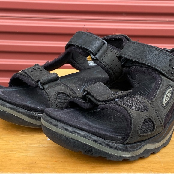 KEEN  Rialto Sport Sandals, Men’s Black 3 Point Strap #1016642 Sandals Size 8.5 main image 5